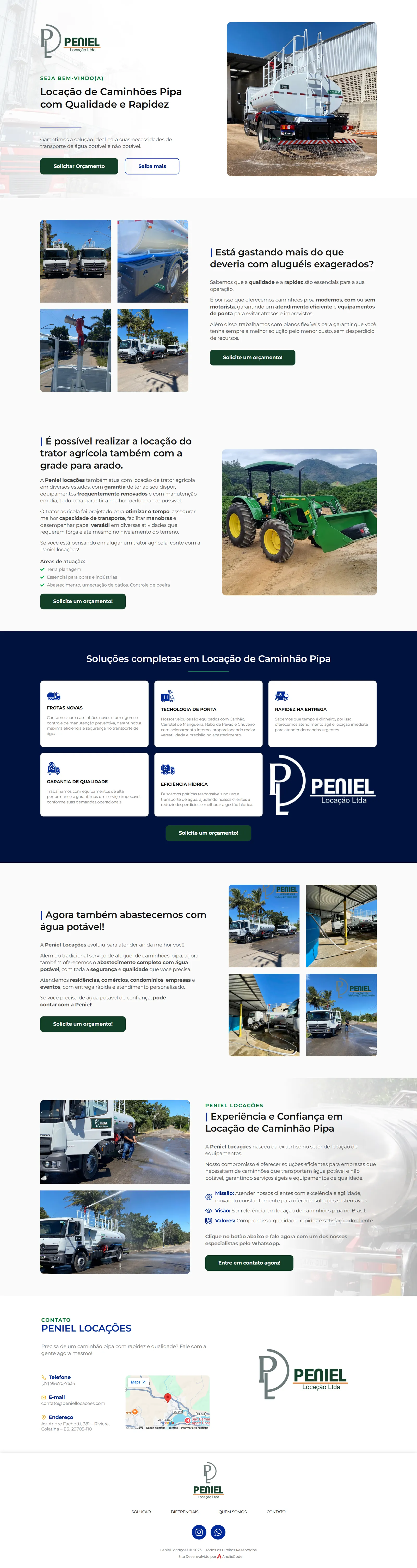 Peniel Locações